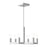 Livex Solna 6 Light Chandelier, Polished Chrome