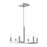Livex Solna 6 Light Chandelier, Polished Chrome