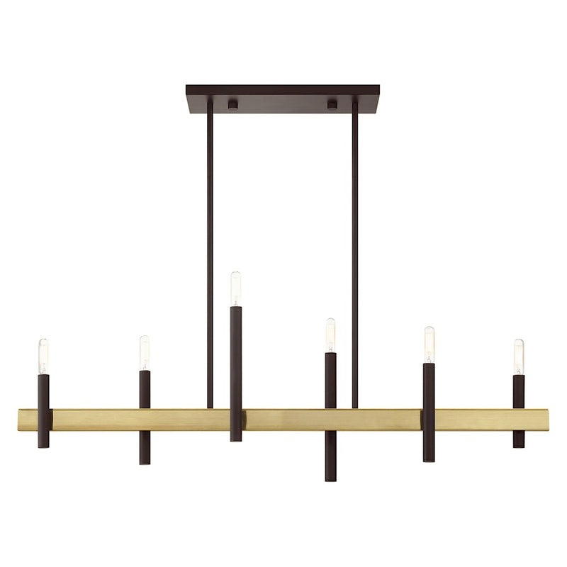 Livex Denmark Linear Chandelier