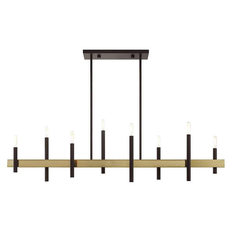 Livex Denmark Linear Chandelier