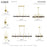 Livex Denmark 8Lt Extra Large Linear Chandelier, Brass/Bronze Accent