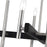 Livex Denmark 8Lt Large Chandelier, Brushed Nickel/Black Accents