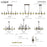 Livex Denmark 12Lt Extra Large Foyer Chandelier, Bronze/Brass