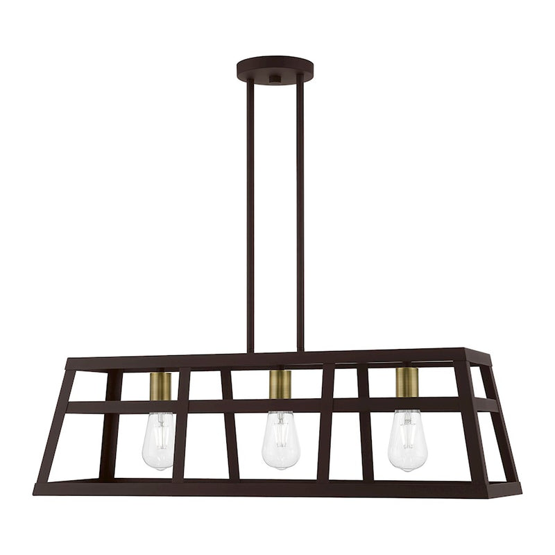 Livex Schofield Linear Chandelier