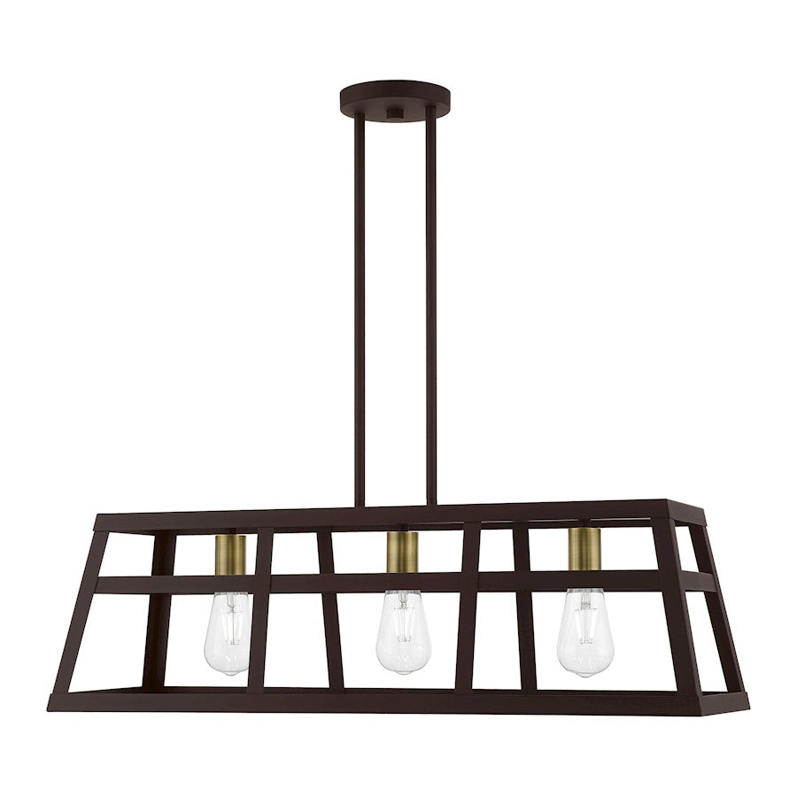 Livex Schofield Linear Chandelier