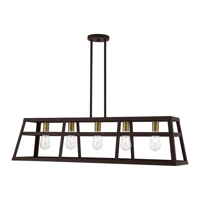 Livex Schofield Linear Chandelier