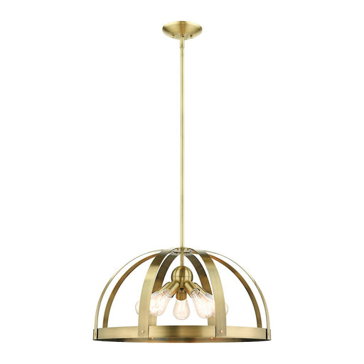 Livex Stoneridge 5 Light Pendant Chandelier