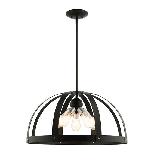 Livex Stoneridge 5 Light Pendant Chandelier