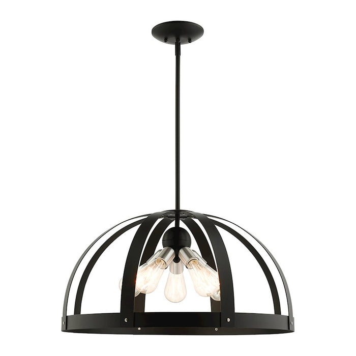 Livex Stoneridge 5 Light Pendant Chandelier