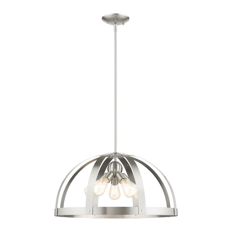 Livex Stoneridge 5 Light Pendant Chandelier