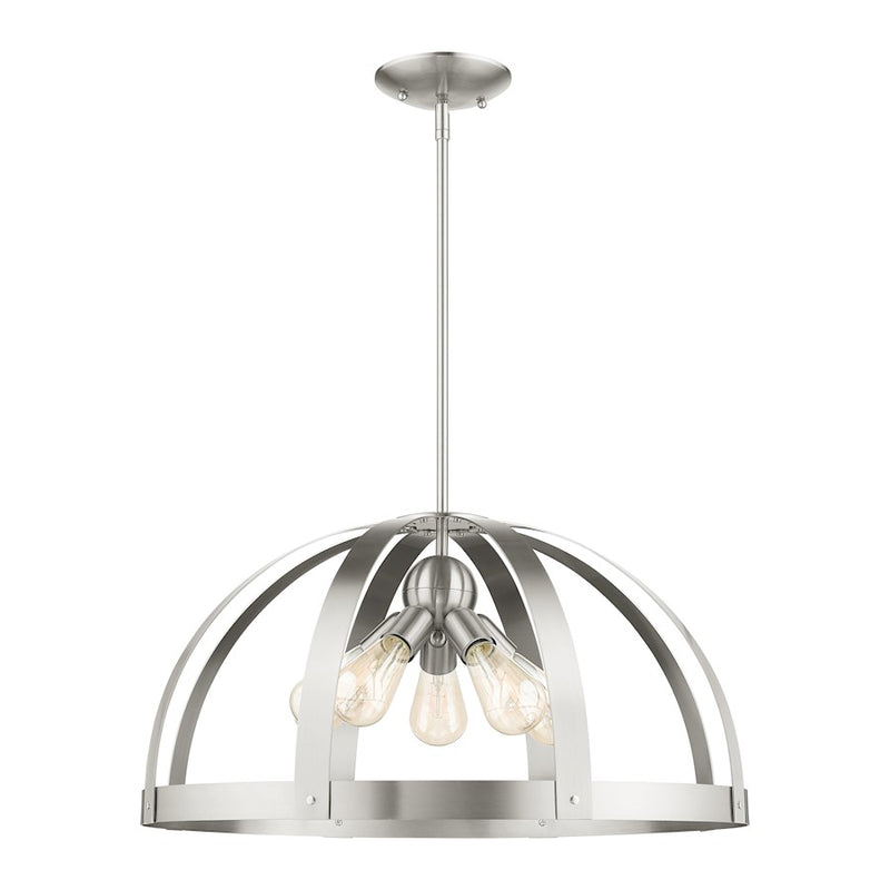 Livex Stoneridge 5 Light Pendant Chandelier