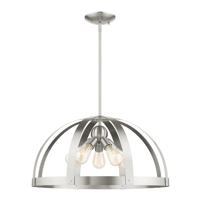 Livex Stoneridge 5 Light Pendant Chandelier