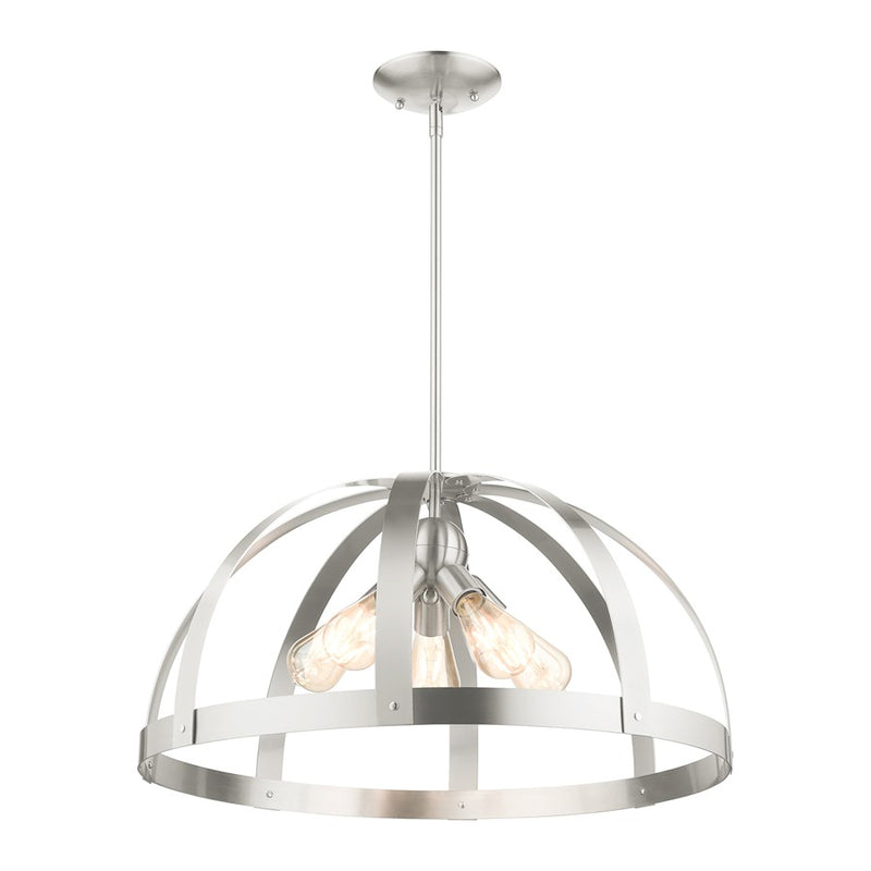 Livex Stoneridge 5 Light Pendant Chandelier