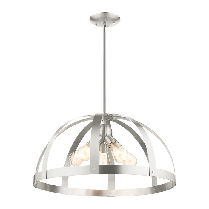 Livex Stoneridge 5 Light Pendant Chandelier