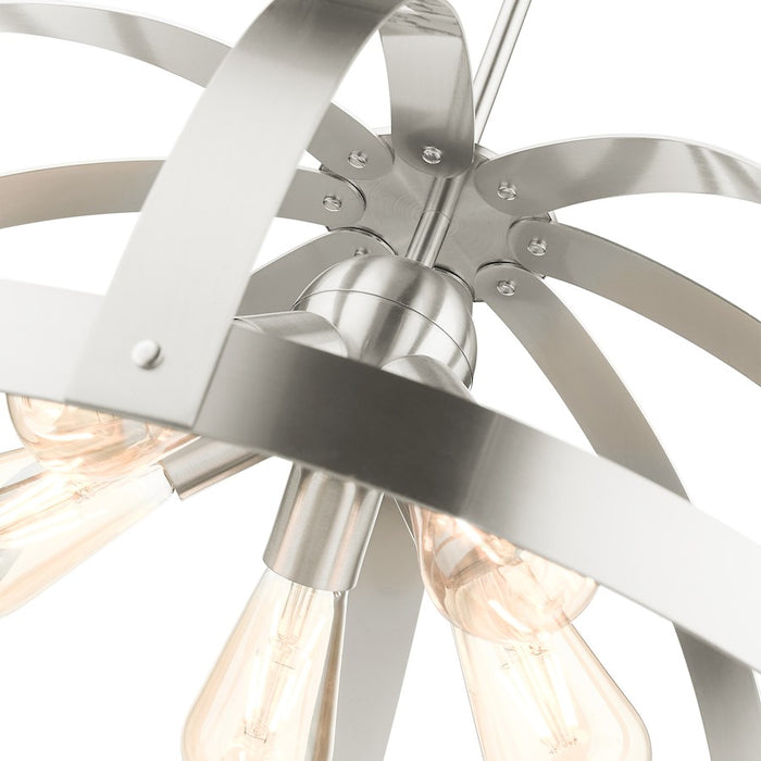 Livex Stoneridge 5 Light Pendant Chandelier