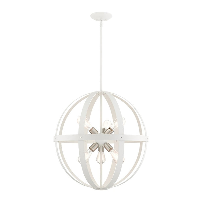Livex Stoneridge 6 Light Pendant Chandelier