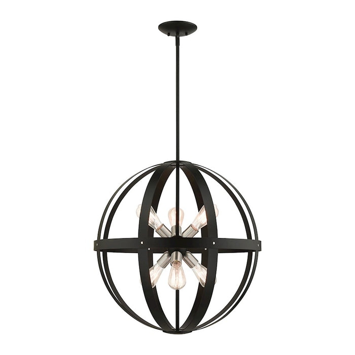 Livex Stoneridge 6 Light Pendant Chandelier