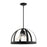 Livex Stoneridge 4 Light Pendant Chandelier, Textured Black