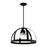 Livex Stoneridge 4 Light Pendant Chandelier, Textured Black
