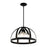 Livex Stoneridge 4 Light Pendant Chandelier, Textured Black