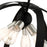 Livex Stoneridge 4 Light Pendant Chandelier, Textured Black