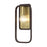 Livex Bergamo 1 Light ADA Wall Sconce, Bronze/Antique Brass Accents