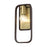 Livex Bergamo 1 Light ADA Wall Sconce, Bronze/Antique Brass Accents