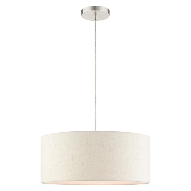 Livex Meadow 3 Light Drum Pendant