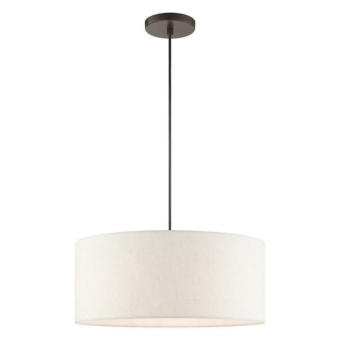 Livex Meadow 3 Light Drum Pendant