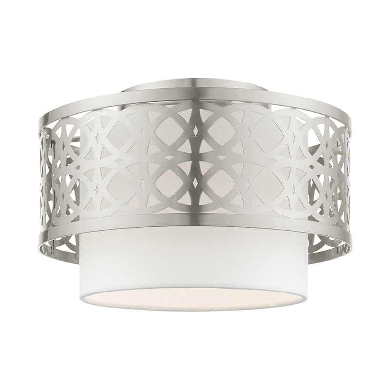 Livex Calinda Semi Flush Mount