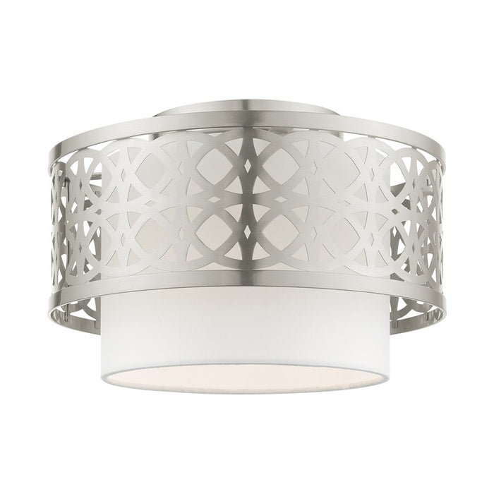Livex Calinda Semi Flush Mount