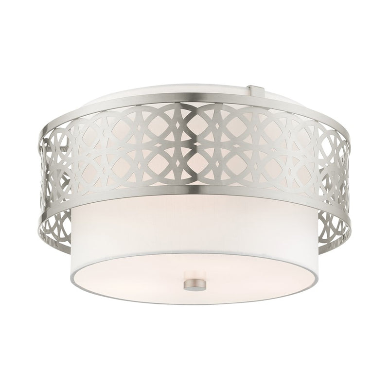 Livex Calinda Semi Flush Mount