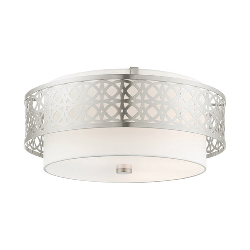 Livex Calinda Semi Flush Mount