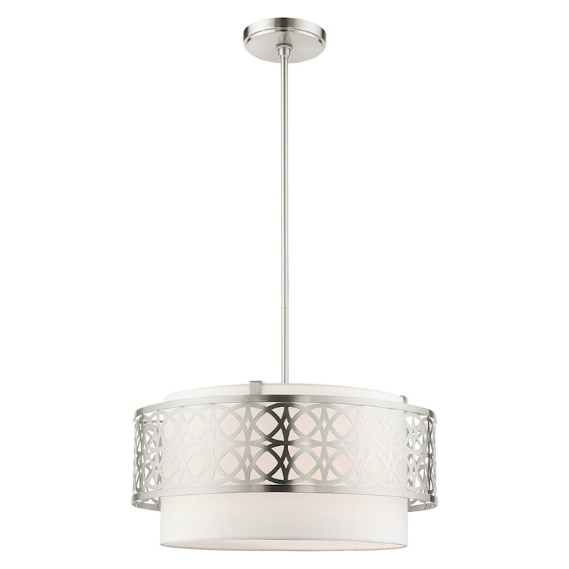 Livex Calinda Pendant Drum Chandelier