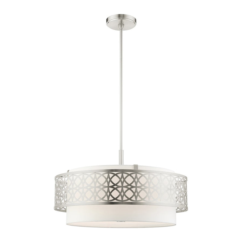 Livex Calinda Pendant Drum Chandelier