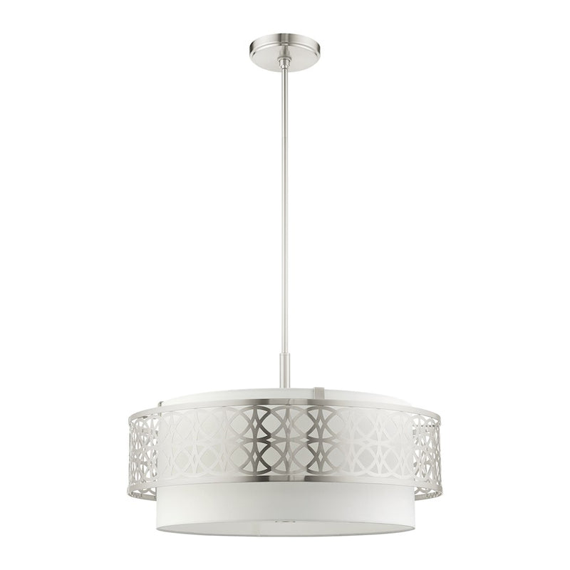 Livex Calinda Pendant Drum Chandelier
