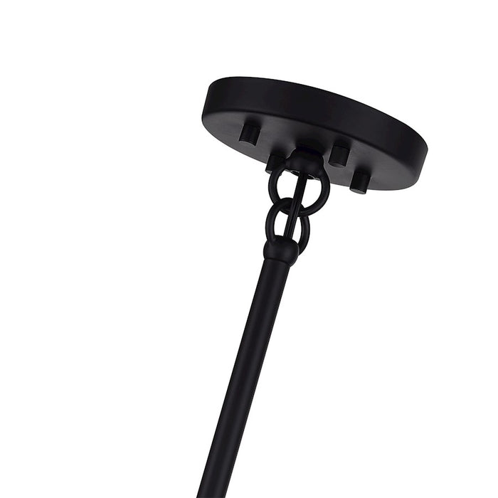 Livex Helsinki 12Lt Extra Large Chandelier, Black/Nickel