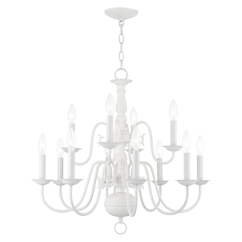 Livex Williamsburg 12 Light Chandelier
