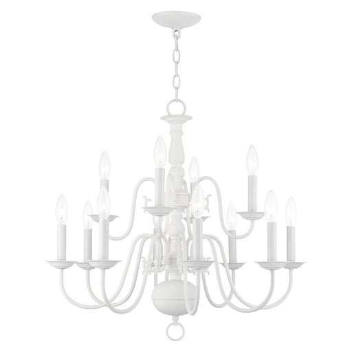 Livex Williamsburg 12 Light Chandelier