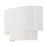 Livex Springview 1Lt ADA Sconce, White/White Metal/Shiny White