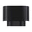 Livex Springview 1Lt ADA Sconce, Black/Black Metal/White