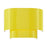 Livex Springview 1Lt ADA Sconce, Yellow/Yellow Metal/White