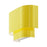 Livex Springview 1Lt ADA Sconce, Yellow/Yellow Metal/White