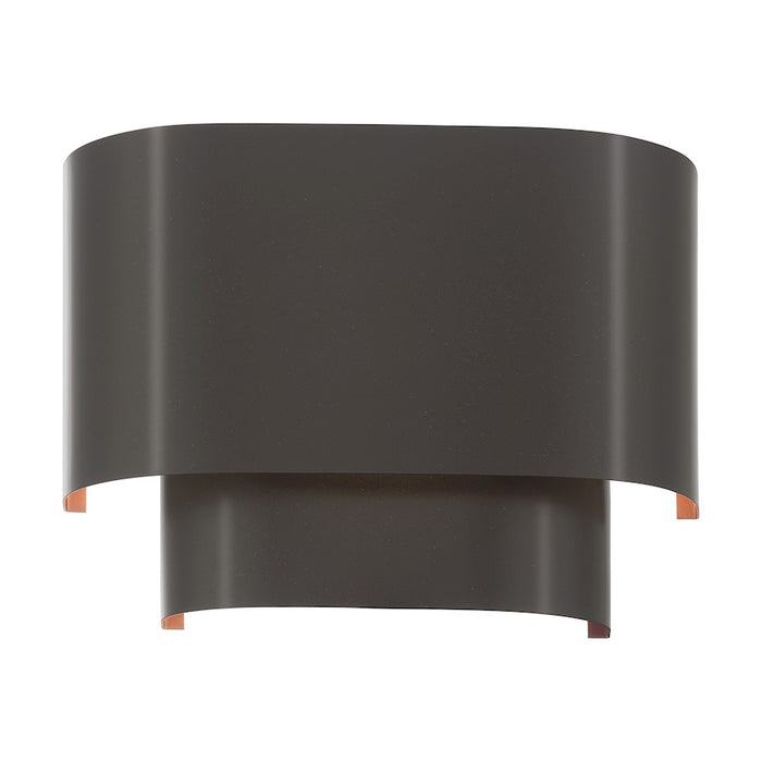 Livex Springview 1Lt ADA Sconce, Bronze/Bronze Metal/Gold