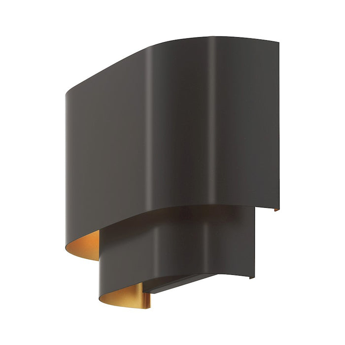 Livex Springview 1Lt ADA Sconce, Bronze/Bronze Metal/Gold