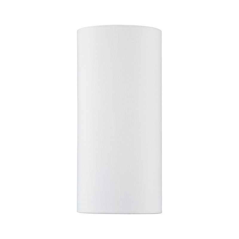 Livex Manorwood 1Lt ADA Sconce, White/White Fabric