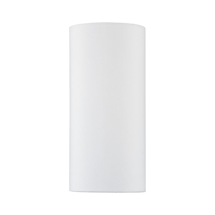 Livex Manorwood 1Lt ADA Sconce, White/White Fabric