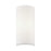 Livex Manorwood 1Lt ADA Sconce, White/White Fabric
