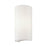 Livex Manorwood 1Lt ADA Sconce, White/White Fabric