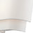 Livex Manorwood 1Lt ADA Sconce, White/White/White Fabric